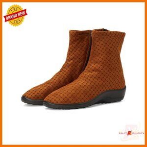 Vegan Ankle Boots with Arch Support, Lightweight & Machine Washable